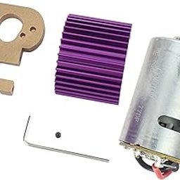 ATORSE Parts for Wl Toys 124018 124019 Motor Mount Gear Assembly Replacement Purple-13