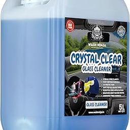 WASHNINJA Cystal Clear Glass Cleaner | Removes Stains, Redidues, Grime and Fingerprints from Windshields and Windows, Leaving a Streak-Free Shine (5 Litre)-image-19