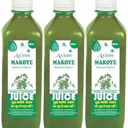 Axiom Makoye Herbal Juice (500 ml) Pack of 3 | Ayurvedic Juice | WHO-GLP,GMP Certified Product | No added Colour | No Added Sugar-image-28