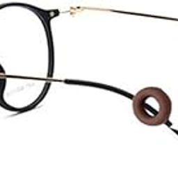 2 Pairs Anti Slip Silicone Ear Hooks Holder for Glasses Coffee-image-92
