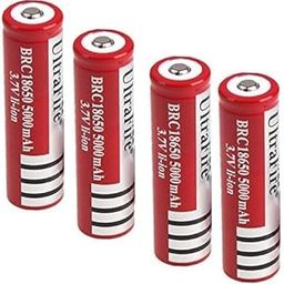 (Pack of 4) Tektown™ 3.7V 5000MAh Rechargeable Lithium-Ion Batteries High Capacity Flat Top Cells for Torch, Bluetooth Speaker, Power Bank, LED, Toys, Solar Lights and Other Electronic Devices-image-39