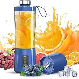 SG POWER Portable Blender, 600ml Capacity, 6000mAh Battery, LED Display for Battery Status & 40-Second Blend Timer, Sipper Lid & Detachable Bottom Cap, 230W Motor-image-13