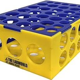 Labworld Multipurpose Test Tube Stand Holder 48 holes for 12x125mm,16x150mm,18x150mm,etc Glassware Labware (1)-13