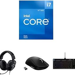 Intel Core i7 12700F 12 Gen Desktop PC Processor 12 Core CPU with 25MB Cache and up to 4.9 GHz Clock-24