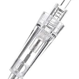 NW 50pcs PMU Cartridge Needles Disposable Permanent Makeup Tattoo Needles for Cordless PMU Machine for Ombre Powder Brows Microblading (1P/1R/1RL) Transparent-picture-21