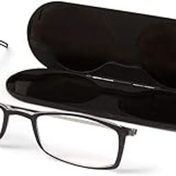 ThinOptics Brooklyn Reading Glasses Rectangular Frames With Milano Magnetic Case - Thin Lightweight Compact Readers 1.00 1.50 2.00 2.50 Strength-image-38