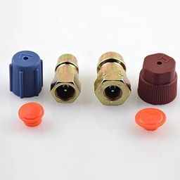 HEAVENGLOW Trade AC Quick Couplers Connectors High Low Side Port Adapter Retrofit R12 to R134-image-46