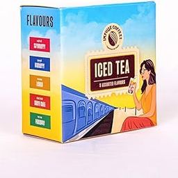 Impulse Coffees Assorted Instant Iced Tea Box | 10 Iced Tea Sachets | 5 Flavours | Ideal Drink Mix For Summers | Refreshing Instant Drink | Easy to Make Summer Drinks | 20 GM Each Sachet x 10-image-33