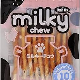 Milky Chews Sticks with Chicken Treat For Dog Above 2 Months (10 Pieces)-image-65