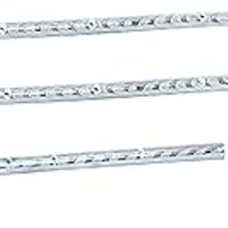 KMJ Pure Silver Flute/bansuri for Lord Krishna/laddu Gopal ji and Gifting Purpose Flute (Size : 5.5cm)-picture-3