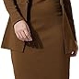Western Dress for Women|Solid Lycra Western Dress for Women|Round Neck Shrug with Bodycon Dress for Women|Two Piece Knee-Length Dress for Women-image-4
