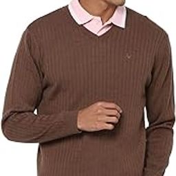 allen solly Men Acrylic Blend Classic Round Neck Sweater-picture-33