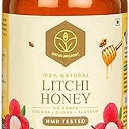 Shiva Organic Raw Litchi Honey 250g | 100% Pure NMR Tested | Raw and Unprocessed-3