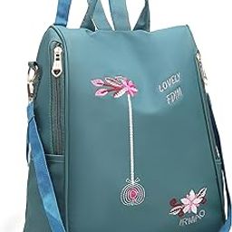 2023 New Flower Embroidered Artistic National Style Oxford Small Capacity Women's Bag Generation Backpack-image-24
