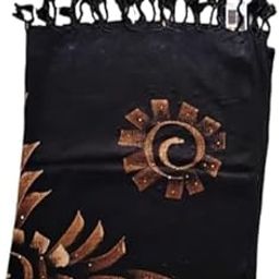 Women Stylish Latest Printed soft Women Satin Heavy Designing Stole-image-19