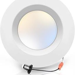 ECOELER - 5/6" 5CCT LED Recessed Lighting, Dimmable Lights, Damp Rated, 16.5W 1200LM with Soft Aluminum Trim, 2700K/3000K/4000K/5000K/6000K Selectable, ETL and-image-26