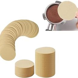 58 mm Disposable Coffee Tea Filters, Natural Microfilters, Replacement Packs, Unbleached Round Paper for Coffee Makers, Must-Have Accessories, Standard 100 Count-image-26