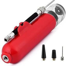 Fitcozi Hand Air Pump for Balls – Inflatable Ball Pump with 1 Needle & 2 Nozzles – Compact Manual Inflator for Football, Basketball, Soccer, Volleyball, and Yoga Balls (Black)-image-60