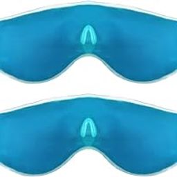MUAC Cool Gel Eye Mask Summer Ice Cooling Sleeping Mask for Eye Patches Remove Dark Circles Fatigue Cool Eye Patch Pads Eye Care (Pack Of 2)-image-3