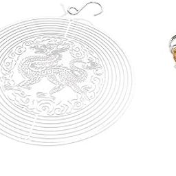 MYADDICTION Crystal Spiral Twister Wind Twister Spinner ndoor Outdoor Dragon Shape-image-19