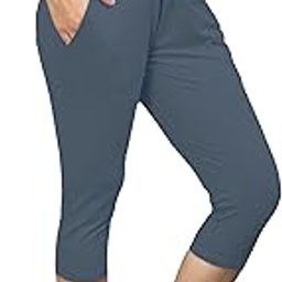 Cotton Lycra Over Belly Stretchable Maternity 3/4 Leggings for Pre & Post Pregnancy with 2 Pockets,Adjustable Strap,High Waist Support & Seam-Free.-image-10