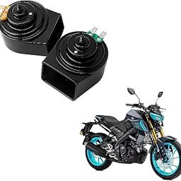 H18 Universal Car & Bike Horn, 12V Loud Sound, Waterproof & Durable, Horn for MT 15 V2 & Other Bikes, Cars.-image-92