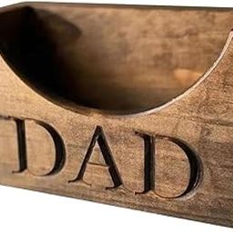 UJEAVETTE® Wooden Dad Hat Holder Box for Papa Husband Valentine's Day-image-74