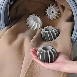 SITSRA Laundry for Washing Machine Reusable Scrubbing Balls Cleaning and Carel to Prevent Wrinkling and Tangling of Clothes Silicone Dryer Washer Balls Big 10 PCS-picture-20