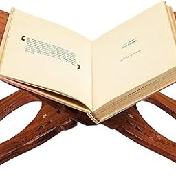 Rosewood Wooden Rehal Handmade Premium Geeta/Quran/Bible-image-88