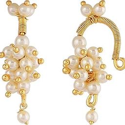 FASHIONS Traditional Maharashtrian Style Clip on Pressing Bugdi Upper Earring Ear Cuff For Women & Girls-41