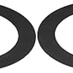 PATIKIL 2Pcs, 4.13 Inch (105mm) Outer Diameter, 2.99 Inch (76mm) Inner Diameter, Matte Black Finish.-image-44