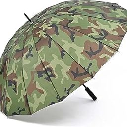 Military Printed Umbrella with Non-Slip Grip Handle for Kids and Adult| Waterproof Big Size Umbrella-image-7