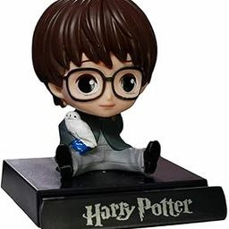 Vaoza Super Hero Action Figure Limited Edition Bobblehead with Mobile Holder for Car Dashboard, Office Desk & Study Table (Harry Potter)-image-89