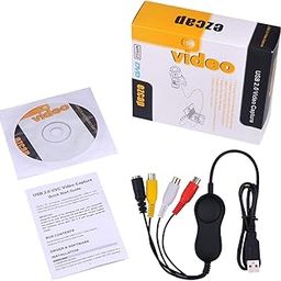 Microware USB2.0 HDMI Video Capture HD 1080P Recorder Playback Card with Remote Control,Black-11