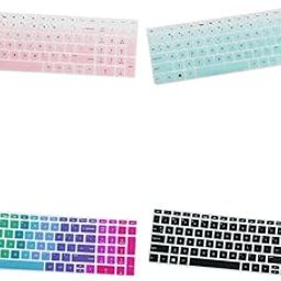 CALANDIS™ 4 PCS Silicone Notebook Keyboard Skin Cover for HP 15.6''BF Laptops Gaming | Keyboard Protectors | Laptop & Desktop Accessories-19