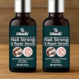Nail Strong and Repair Serum for Smooth and Healthy Looking Nails (Pack of 2, Each 30 ml)|Deep Hydration & Nourishment for Brittle and Damaged Nails Helps Improve Texture & Overall Appearance|-image-51