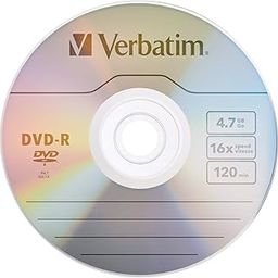 VERBATIM DVD-R 4.7GB SPINDLE PACK OF 50 DVD-R-image-32
