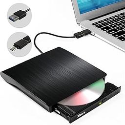 1Goal External USB 3.0 Type-C CD/DVD Drive, Portable CD/DVD Player & Burner, Compatible with Laptop, Desktop PC, Windows, MacBook, Linux, Mac OS-16