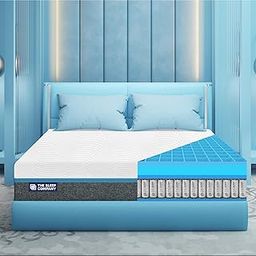 The Sleep Company SmartGRID Ortho Hybrid Mattress | Japanese Patented Technology | Pocketed Spring | AIHA Certified Orthopedic Mattress | Hotel Like Comfort | 10 Year Warranty | King Size Bed 78x72x8-image-93