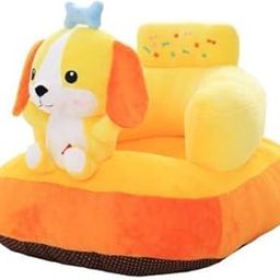 VAISHNO Baby Soft Sofa Seat Dog Design Sofa Seat Rocking Chair Plush Cushion and Chair for Baby Kids Baby Girl Babies and Children(Yellow)-image-50