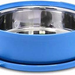 Signoraware Monarch Stainless Steel Big Storage Container | Airtight & Leakproof | Microwave Safe | Preserves Freshness & Aroma | Best for School, Office, Picnics & Outdoor Activities (800ml | Blue)-12