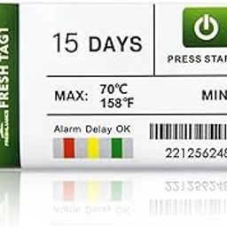 Freshliance Fresh Tag1 Single Use Temperature Data Logger 15 Days 10 Pack USB Recorder Pdf Report Disposable Waterproof Cold Chain Transportation Easy Operation No Software (10pack)-image-24