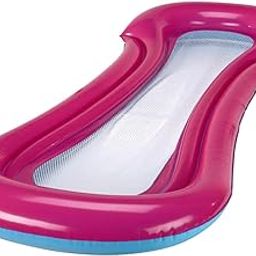 160x60cm Pool Inflatable Bed Pool Floating Mesh Lounger Float Chair Recliner-picture-23