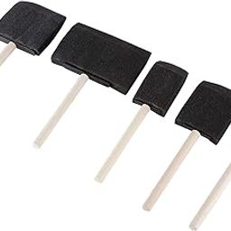 Kabeer Art Black Dabber Candy Painting Sponge Set of 5 Pc for Calligraphy Writing, Mod Podge Applicator and Various Other Purpose-image-5