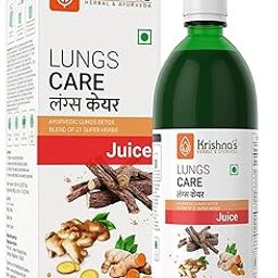 KRISHNA'S HERBAL & AYURVEDA Lungs Care Juice 1000 Ml | Lungs Cleaner For Detoxification And Supports Respiratory System-7