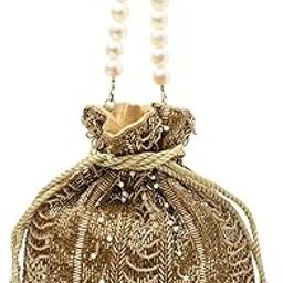 rocia By Regal Women Hand Embroidered Potli-picture-21