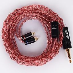 [JSHiFi-Sugar] MMCX 3.5mm Rear Cable, Oxygen-Free Copper, 3.5mm Earphone Upgrade Cable, MMCX Stereo Earphone Replacement Cable (MMCX3.5mm)-image-72