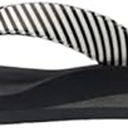 Nisco care MCR chappals for women with arch support extra soft diabetic & orthopaedic slipper (6, Black)-image-51