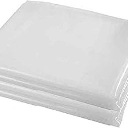 dDanke 1.5m×1.5m Clear PE Greenhouse Film Waterproof Cover for Garden Plant Pond Protection All Season Use-image-1