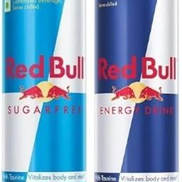 Red Bull Energy Drink, Sugarfree, 250 ml (6 Pack) and Red Bull Original 250 ml (6 Pack) Combo-image-2